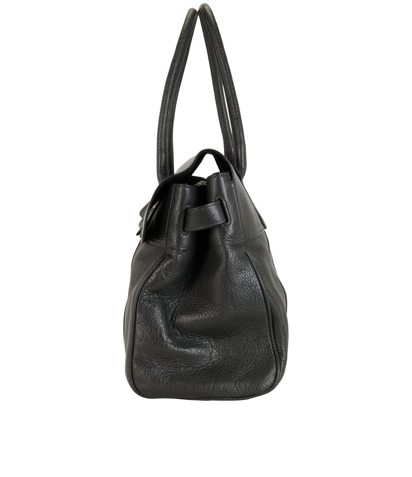 Large Bayswater, &pound;595, Handbags, Grey, Leather, Bottom view